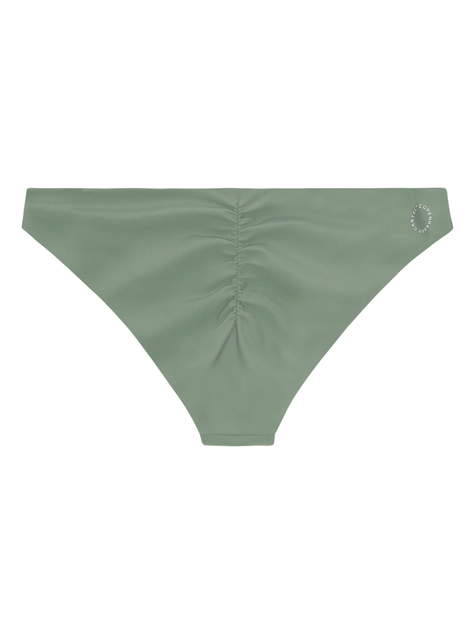 Batur wrinkled bikini bottom - Army