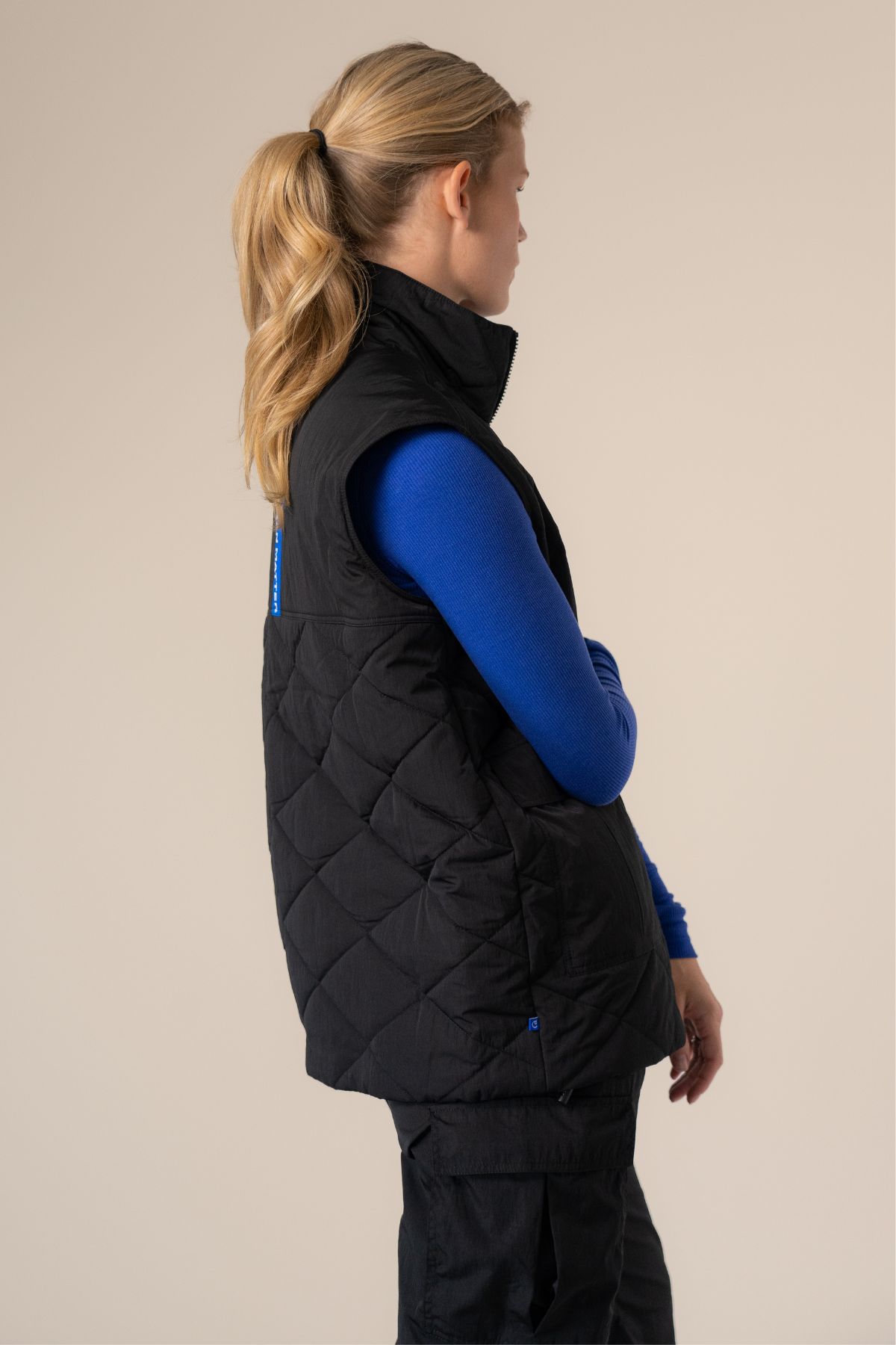 Coast quilted vest - Nero