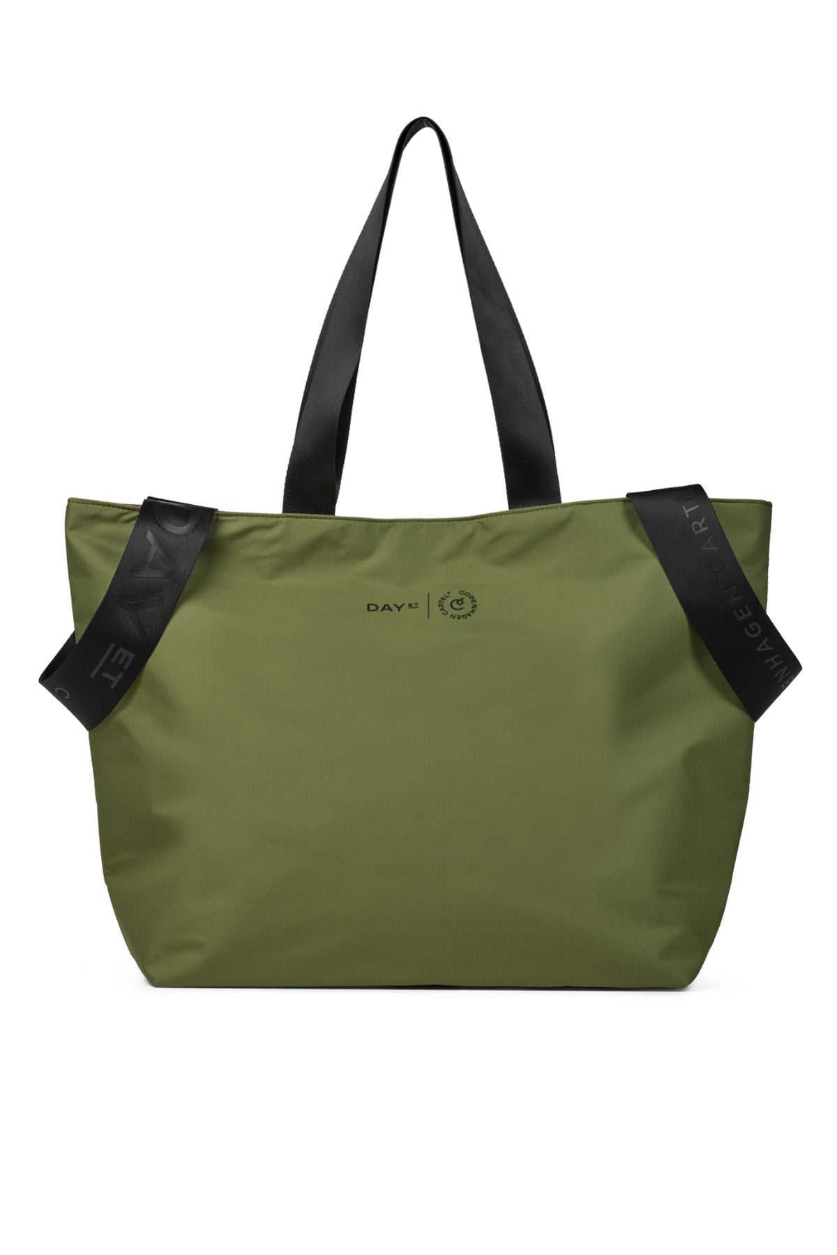 DAY ET x Copenhagen Cartel 2-way tote bag - Army/Ocean Print