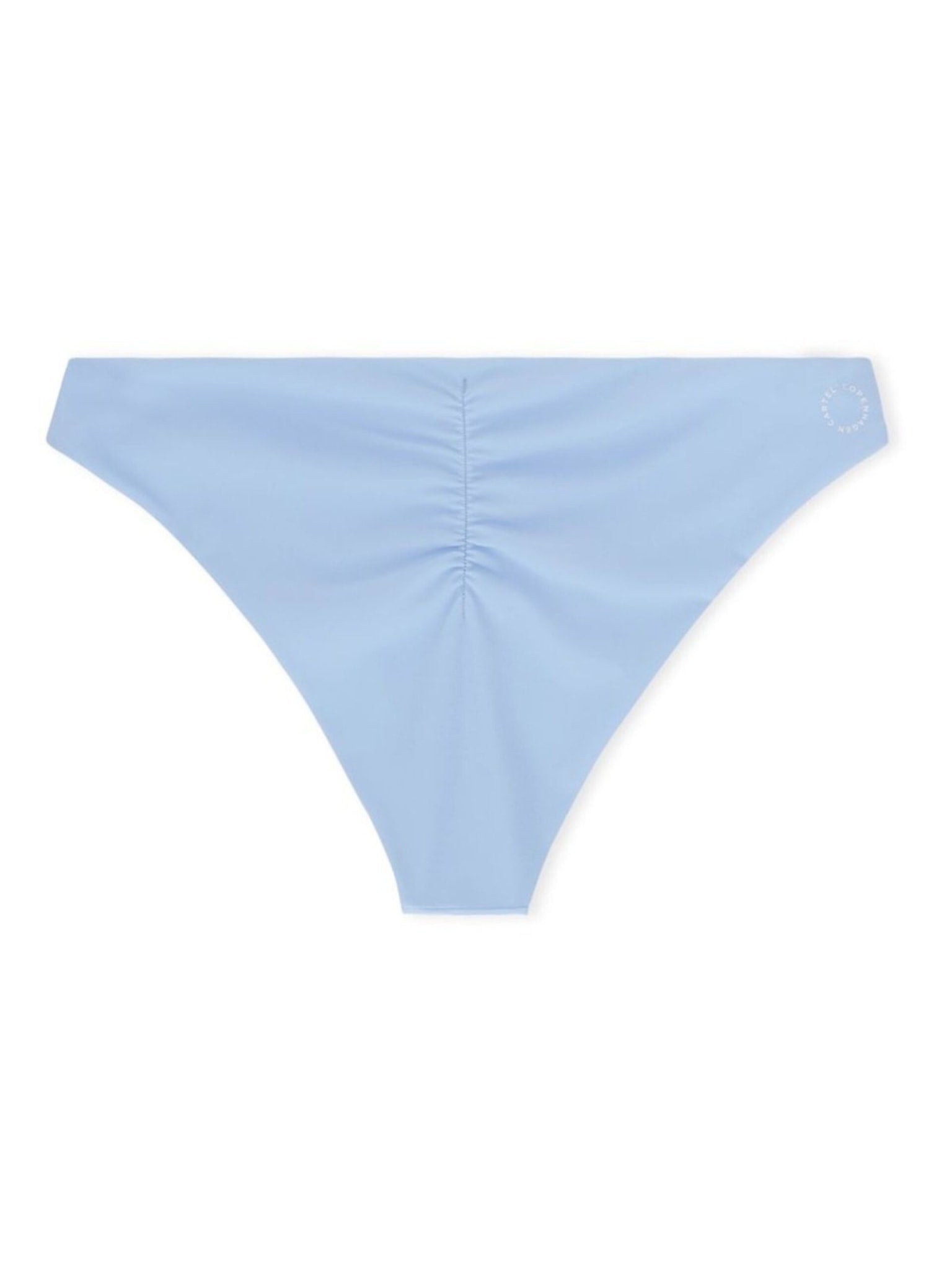 Batur Bikini-Slip mit Faltendetail - Durchsichtig
