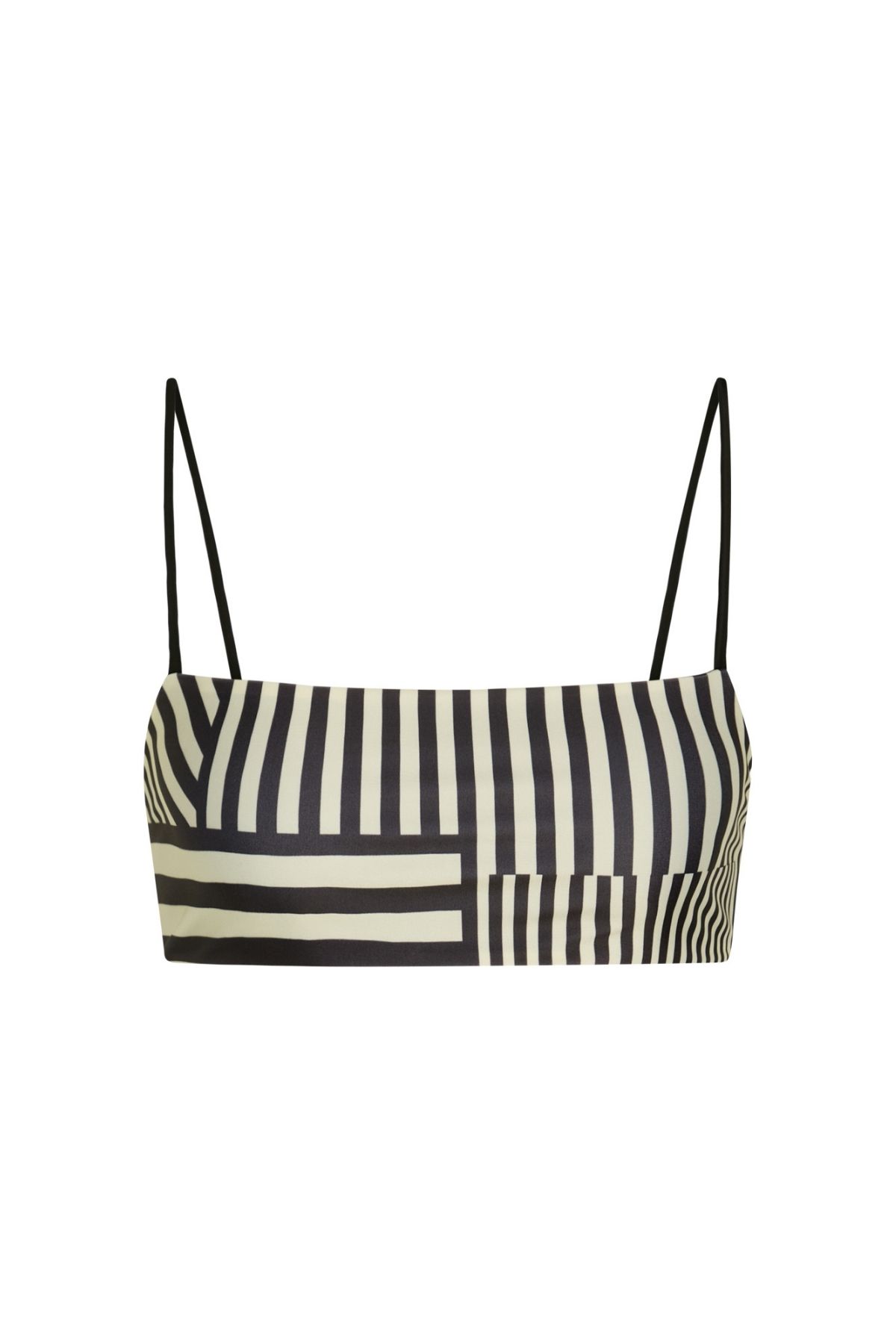 MN x CC Sanur Top Bandeau-Adj-Strap Reversible - Nero