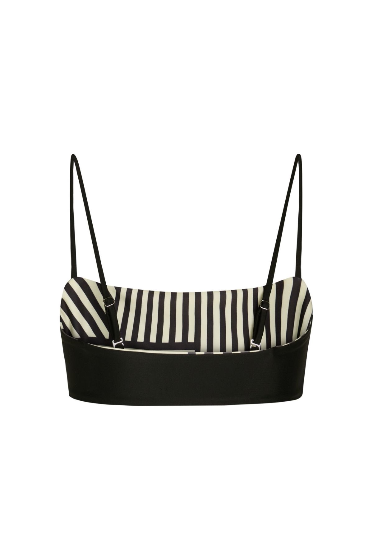 MN x CC Sanur Top Bandeau-Adj-Strap Reversible - Nero