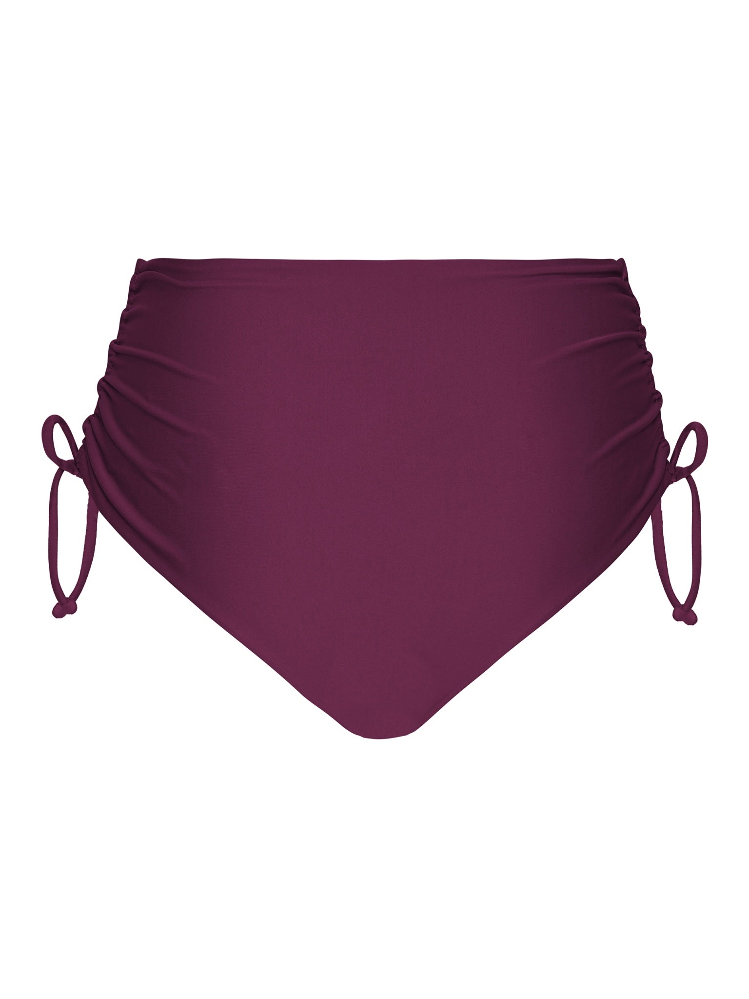 Wanita high-waist adjustable bikini bottom - Deep