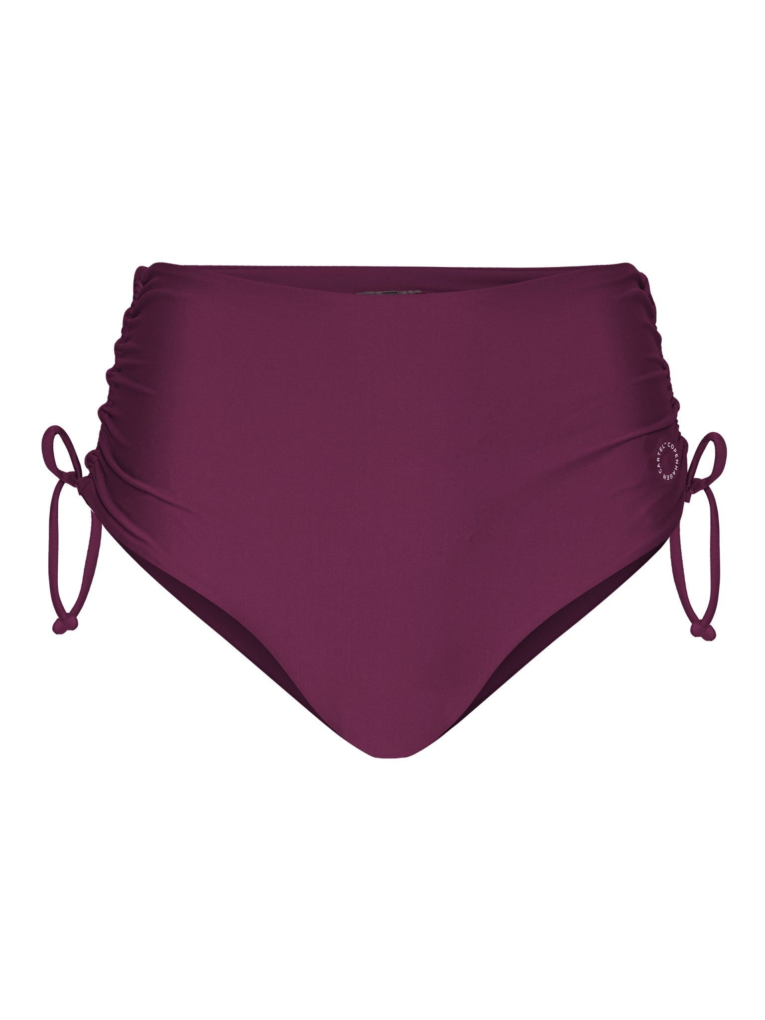 Wanita high-waist adjustable bikini bottom - Deep