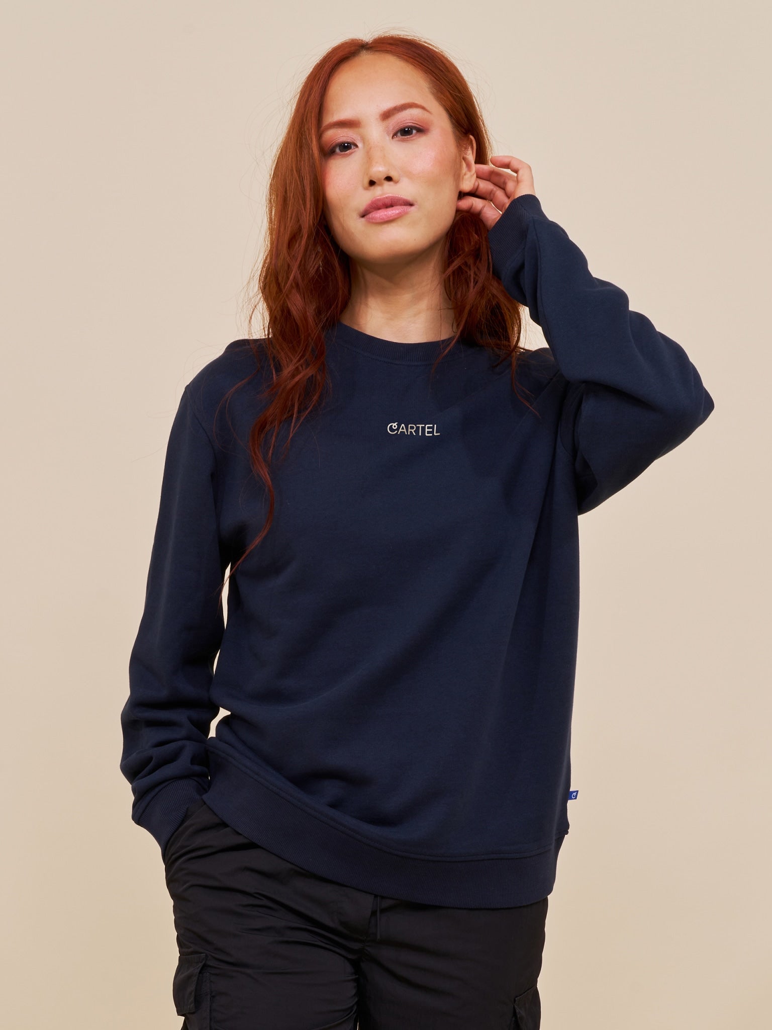 Aprés Anything Statement Crewneck - Ocean