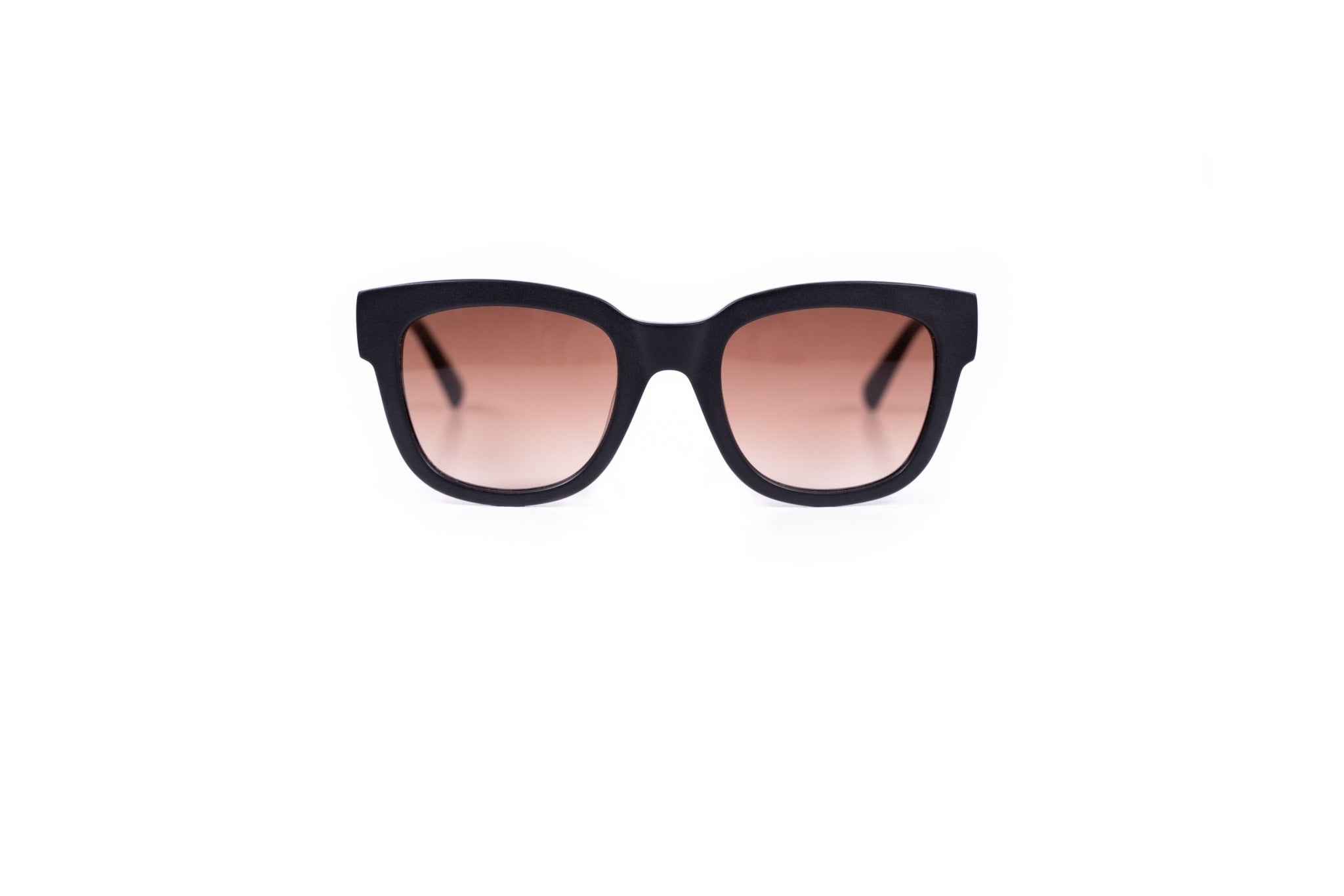 Bio-Acetat-Sonnenbrille Unisex Wave - Nero