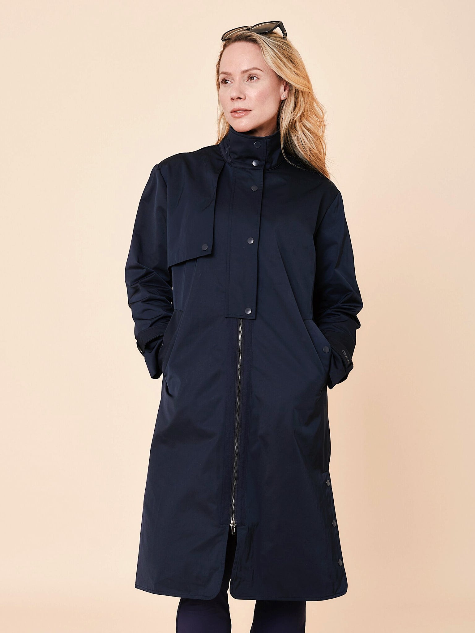 Palermo sportivo trench coat - Ocean