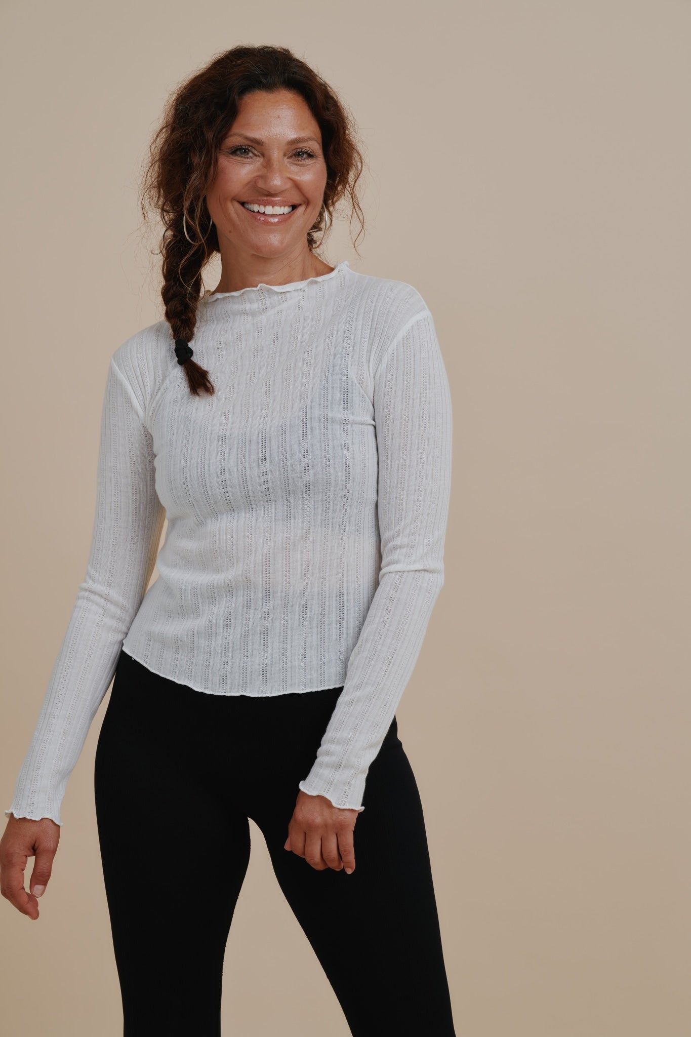 Powder Long-sleeve Top - Shell