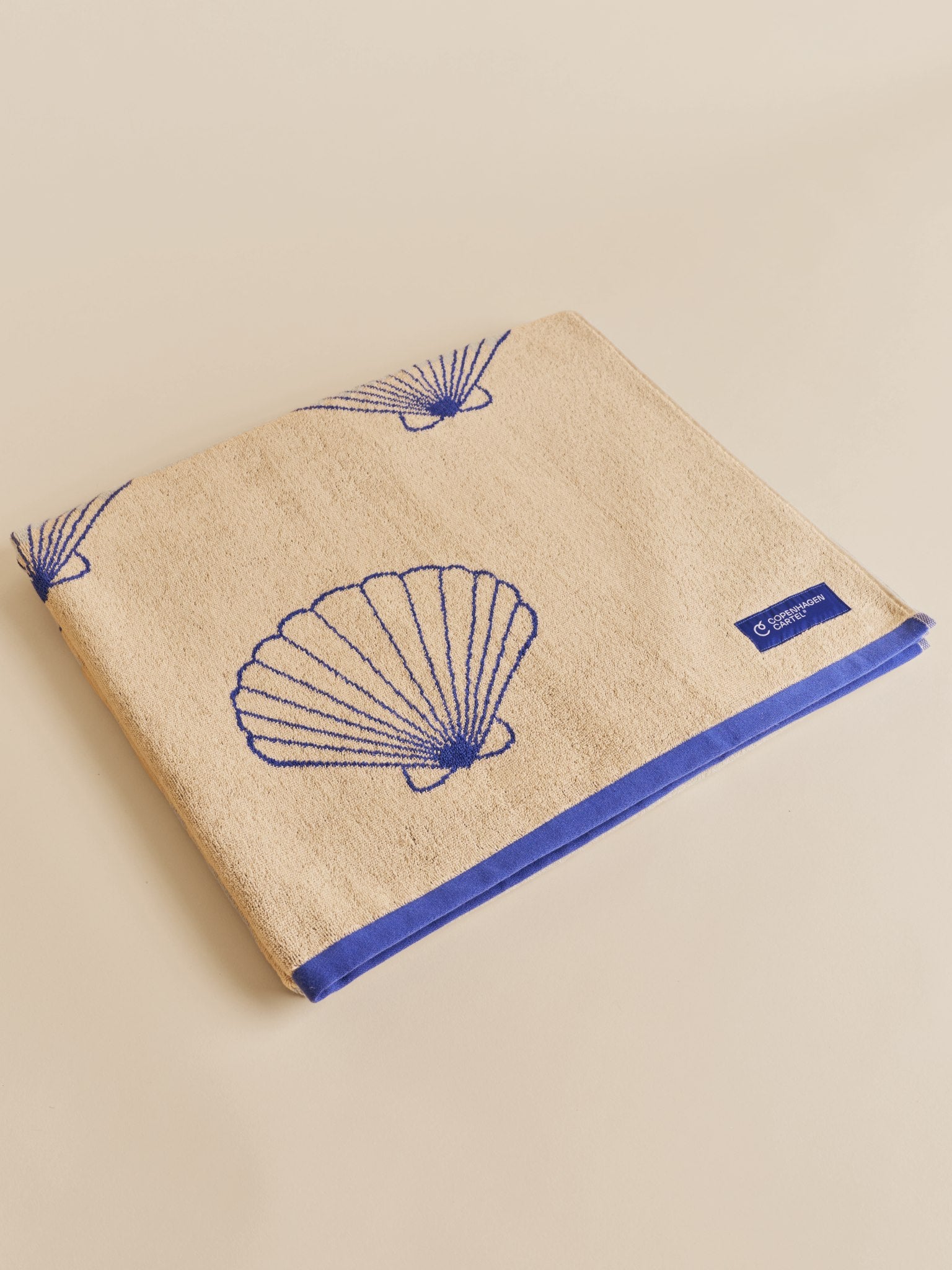 Shell maxi beach towel - Sand