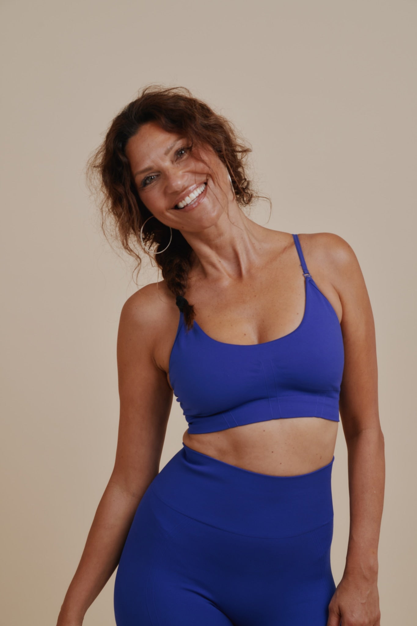 Soft Seamless Bralette - Cartel Blue